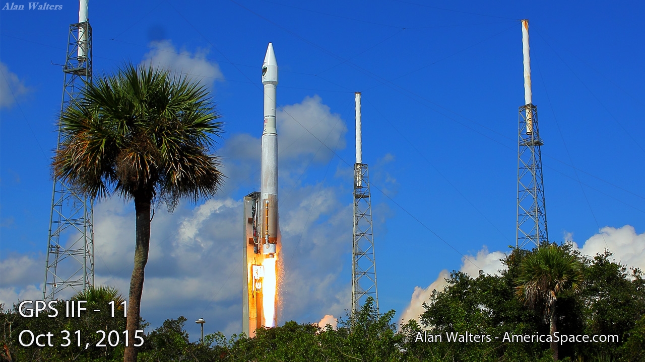Atlas V rocket at launch